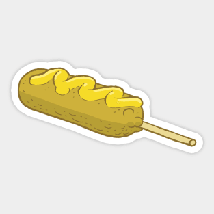 Corndog Sticker